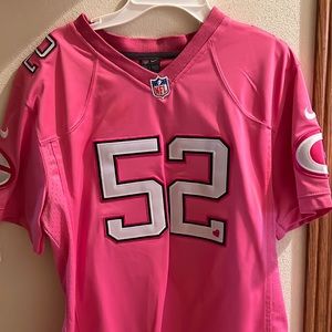 pink Nike packer jersey
